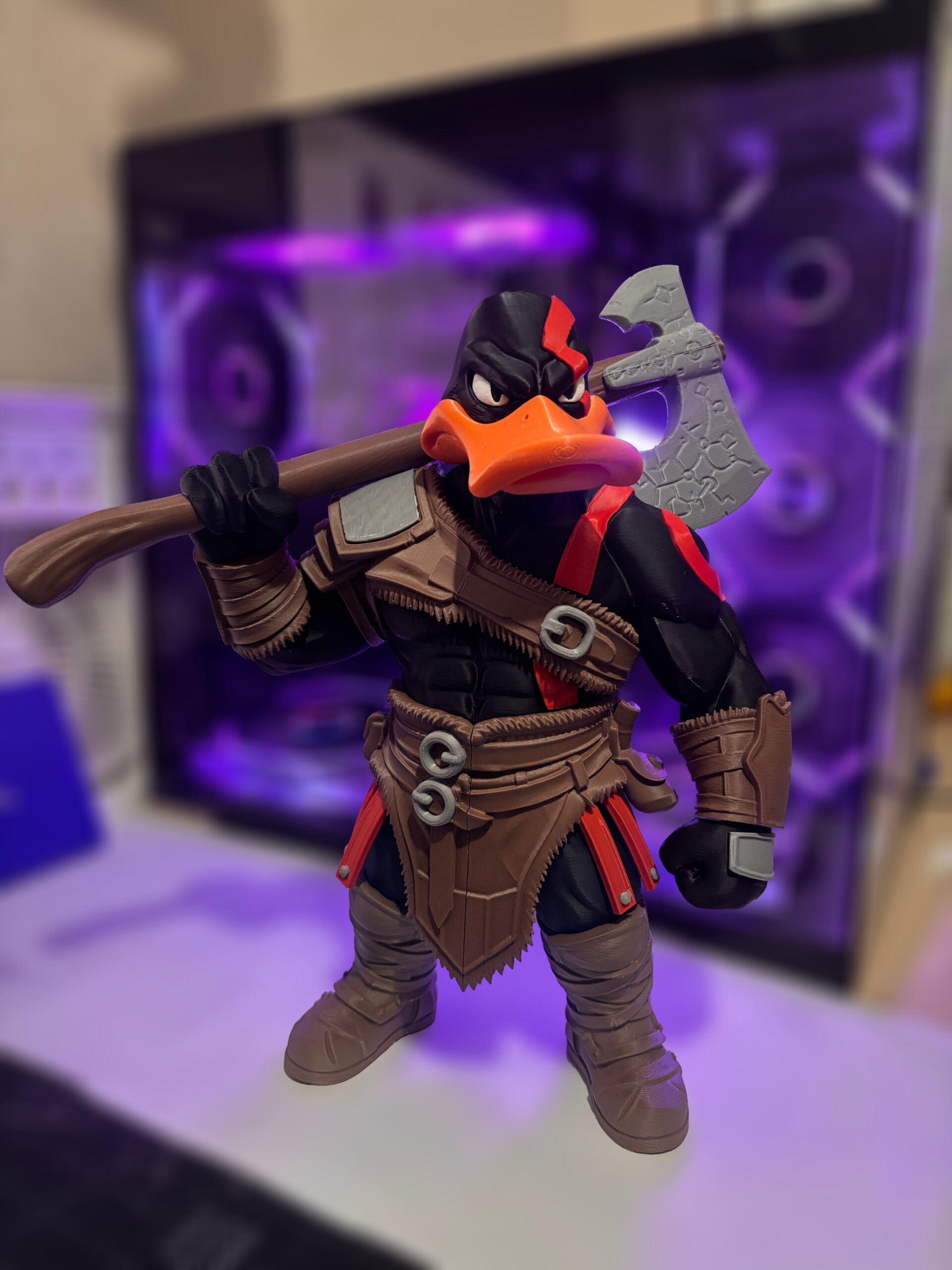 Kratos Pato Lucas Figura 30cm - Imagen 4