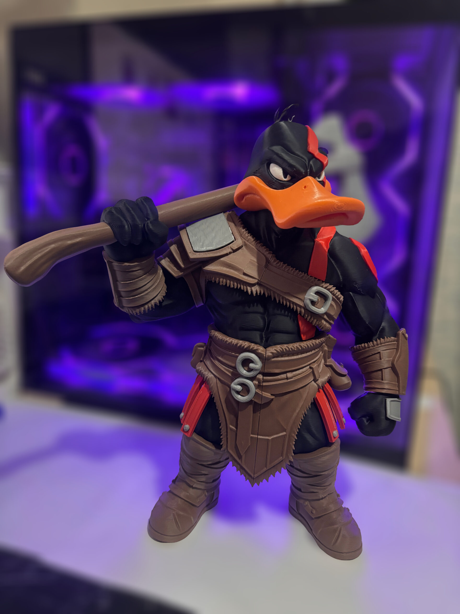 Kratos Pato Lucas Figura 30cm - Imagen 2