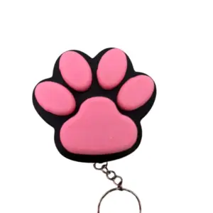 Llavero Clicker fidget patita gato