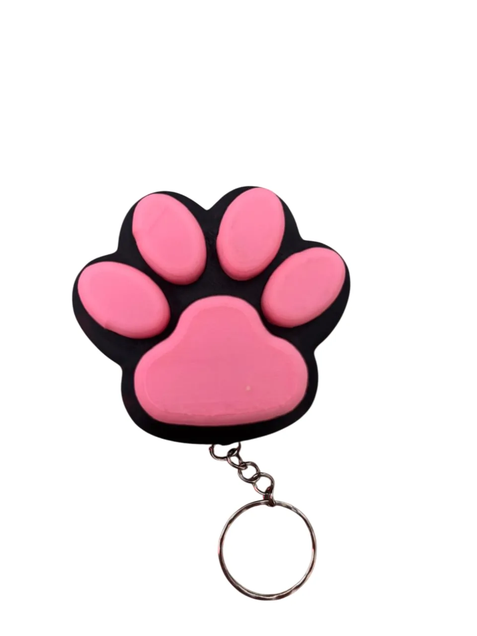 Llavero Clicker fidget patita gato