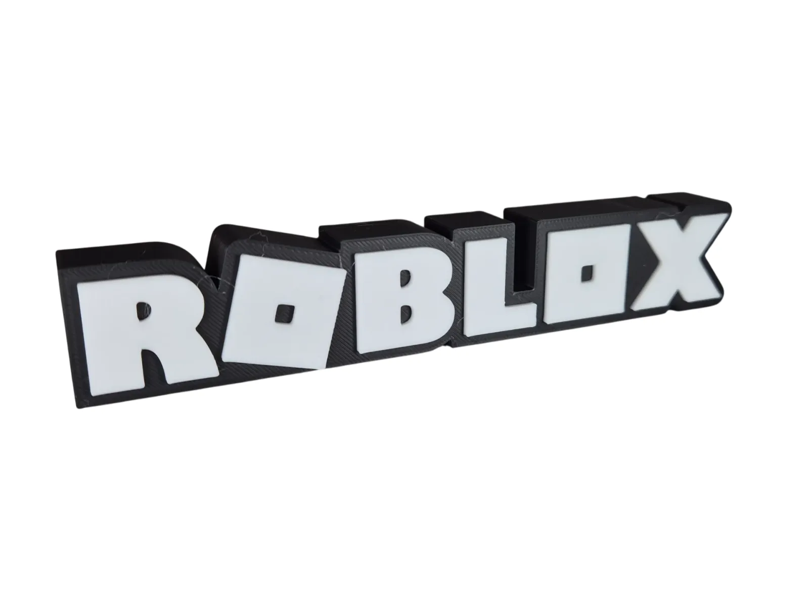 Letrero Logo Roblox para escritorio 20cm