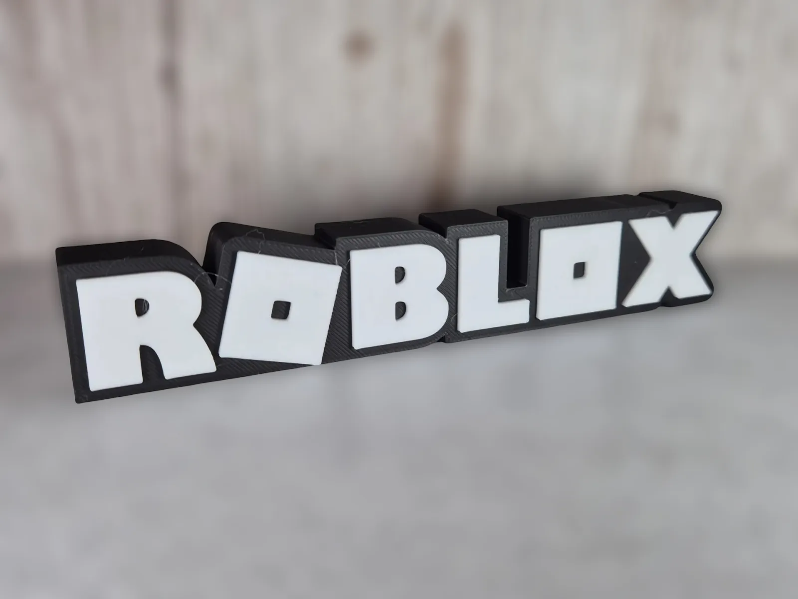 Letrero Logo Roblox para escritorio 20cm - Imagen 2