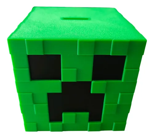 Alcancía - Creeper Pixelada Minecraft