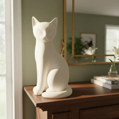 Escultura Decorativa Gato 15cm - Imagen 6