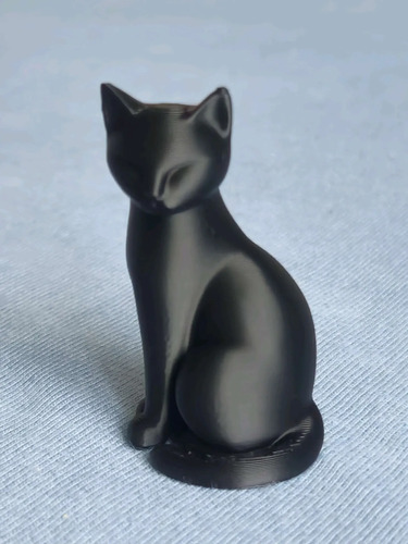 Escultura Decorativa Gato 15cm