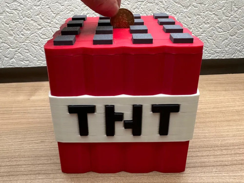 Alcancía - Tnt Minecraft - Imagen 3