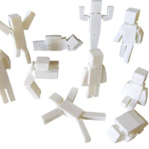 Meccha Chameleon 10 poses de cubo