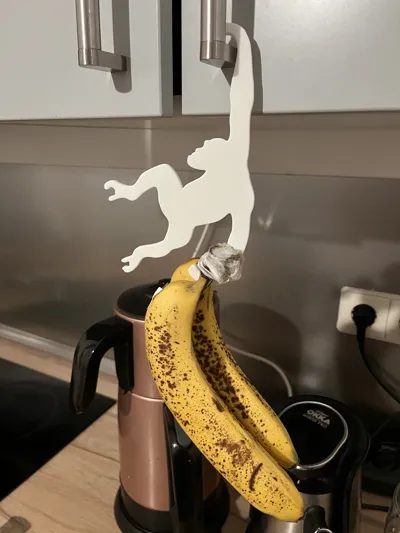 Soporte para Plátanos con Diseño de Mono - Imagen 4