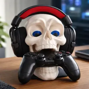 Soporte Joystick Calavera 20cm