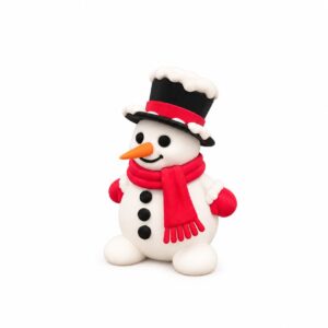 Figura muñeco de nieve