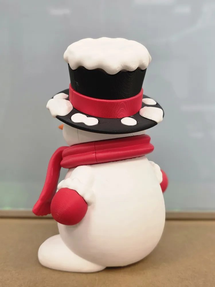 Figura muñeco de nieve - Imagen 3