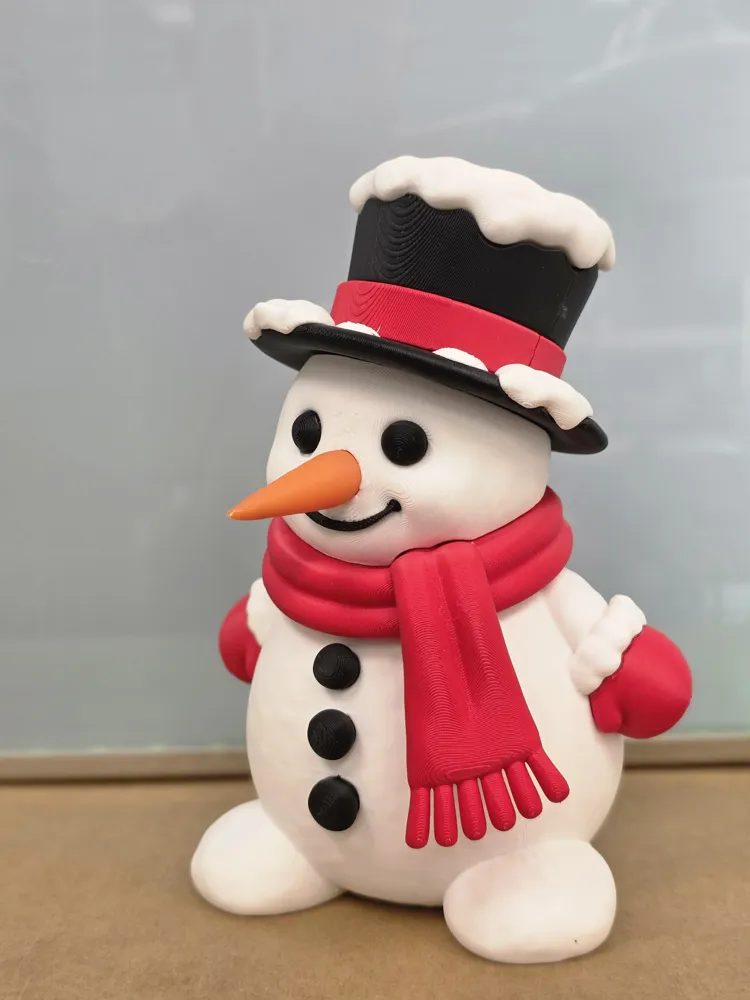 Figura muñeco de nieve - Imagen 6