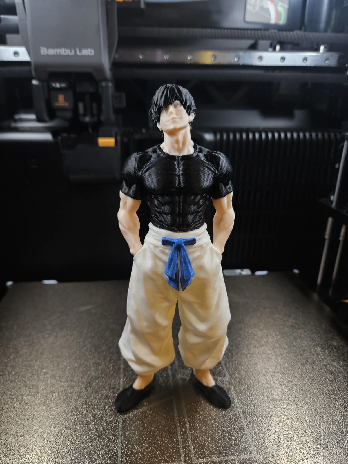 Figura Toji Fushiguro Jujutsu Kaisen de 20 cm – Impresa en 3D - Imagen 3
