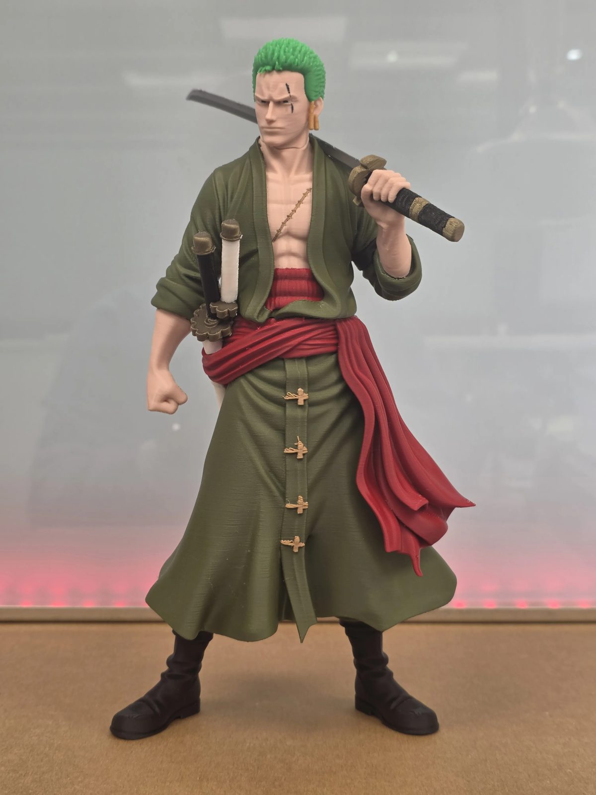 Figura Roronoa Zoro One Piece de 27 cm – Impresa en 3D - Imagen 3