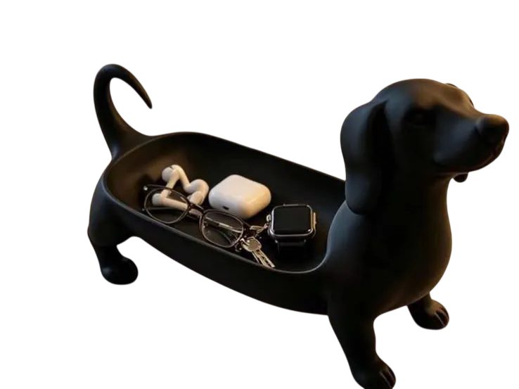 Organizador Perro Salchicha Porta Objetos