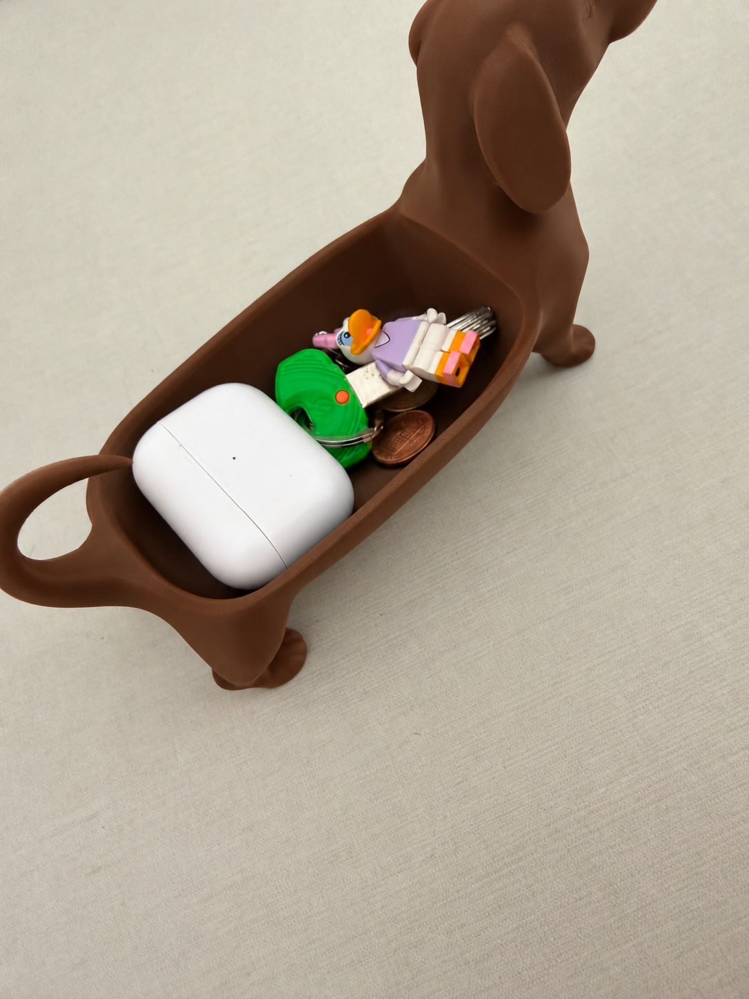Organizador Perro Salchicha Porta Objetos - Imagen 3