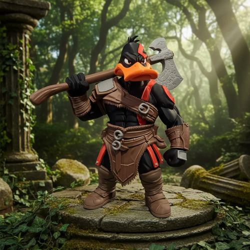 Kratos Pato Lucas Figura 30cm - Imagen 2